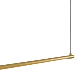 Lampadari Moderni-Selezionato da Mazzolaluce Lampadario dorato moderno da tavolo bacchetta led 20w 3000k