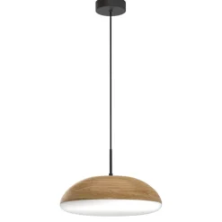 Lampadari Cucina-Selezionato da Mazzolaluce Lampadario effetto legno per cucina moderna