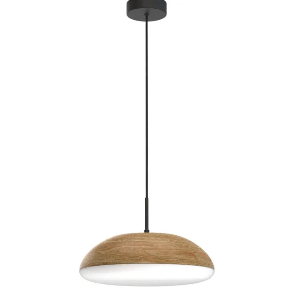 Lampadari Cucina-Selezionato da Mazzolaluce Lampadario effetto legno per cucina moderna