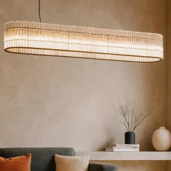 Lampadari Moderni-Selezionato da Mazzolaluce Lampadario elegante per tavolo da pranzo contemporaneo