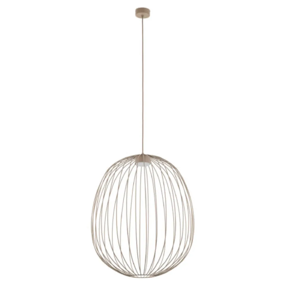 Lampadari Moderni-Selezionato da Mazzolaluce Lampadario gabbia di metallo sabbia a sospensione design moderno per soggiorno
