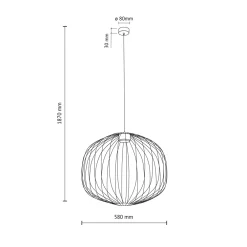 Lampadari Moderni-Selezionato da Mazzolaluce Lampadario gabbia di metallo sabbia design moderno per soggiorno