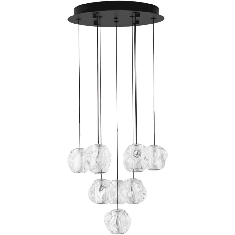 Lampadario Camera Da Letto-Selezionato da Mazzolaluce Lampadario grappolo sfere per camera da letto