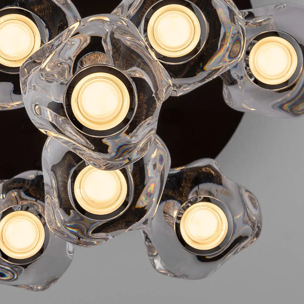 Lampadario Camera Da Letto-Selezionato da Mazzolaluce Lampadario grappolo sfere per camera da letto