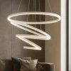 Lampadari Moderni-Vivida International Lampadario hurricane vivida led 175w 3000k bianco moderno