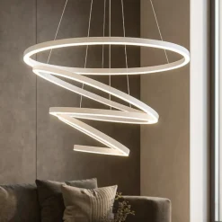 Lampadari Moderni-Vivida International Lampadario hurricane vivida led 175w 3000k bianco moderno