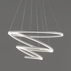 Lampadari Moderni-Vivida International Lampadario hurricane vivida led 175w 3000k bianco moderno