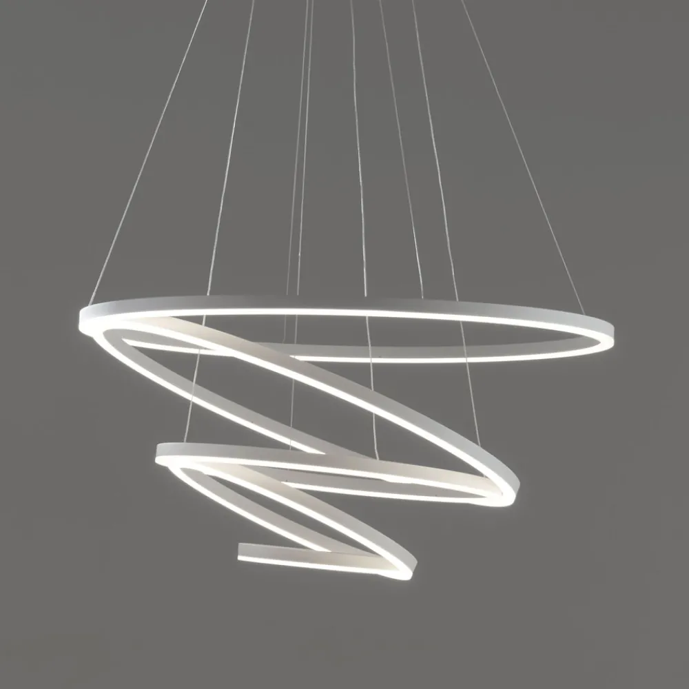 Lampadari Moderni-Vivida International Lampadario hurricane vivida led 175w 3000k bianco moderno
