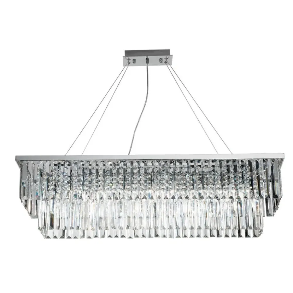 Lampadari Moderni-Ondaluce Lampadario in cristallo molato so daiquiri pc