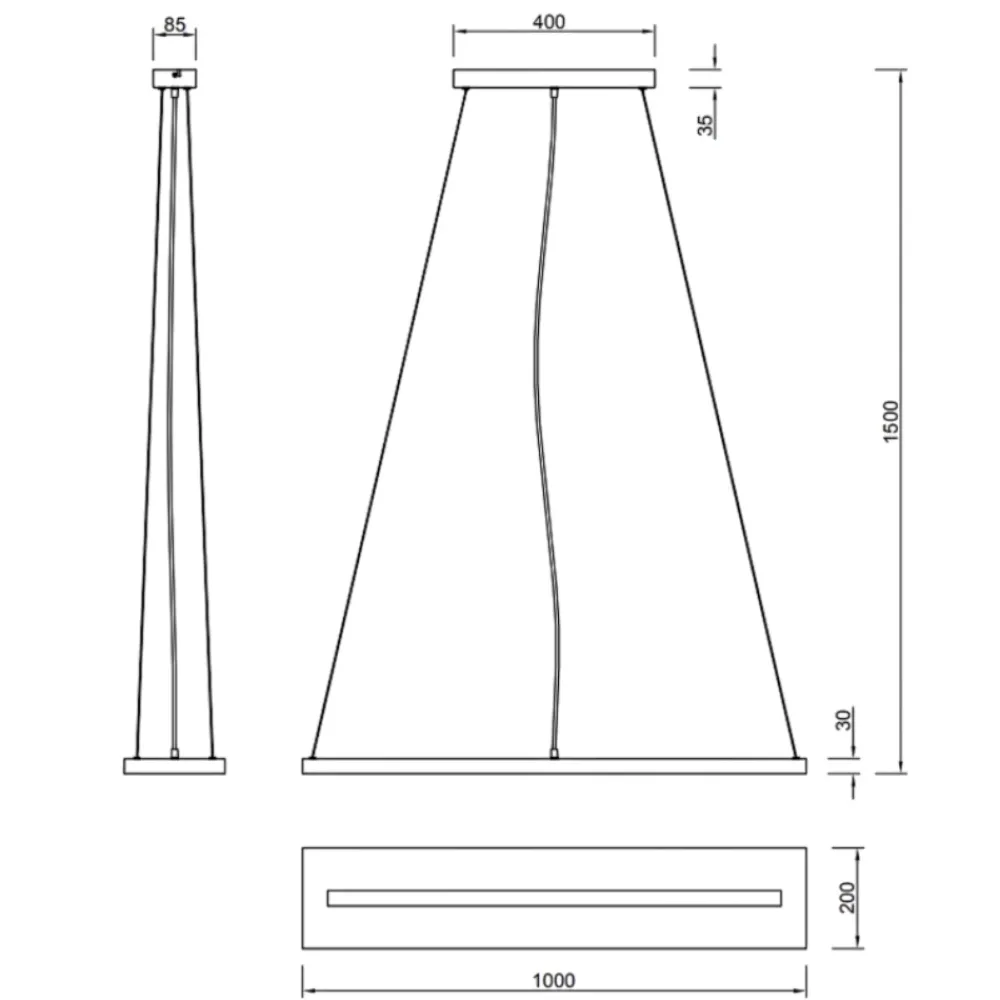 Lampadari Cucina-Selezionato da Mazzolaluce Lampadario in legno per cucina led 3000k dimmerabile