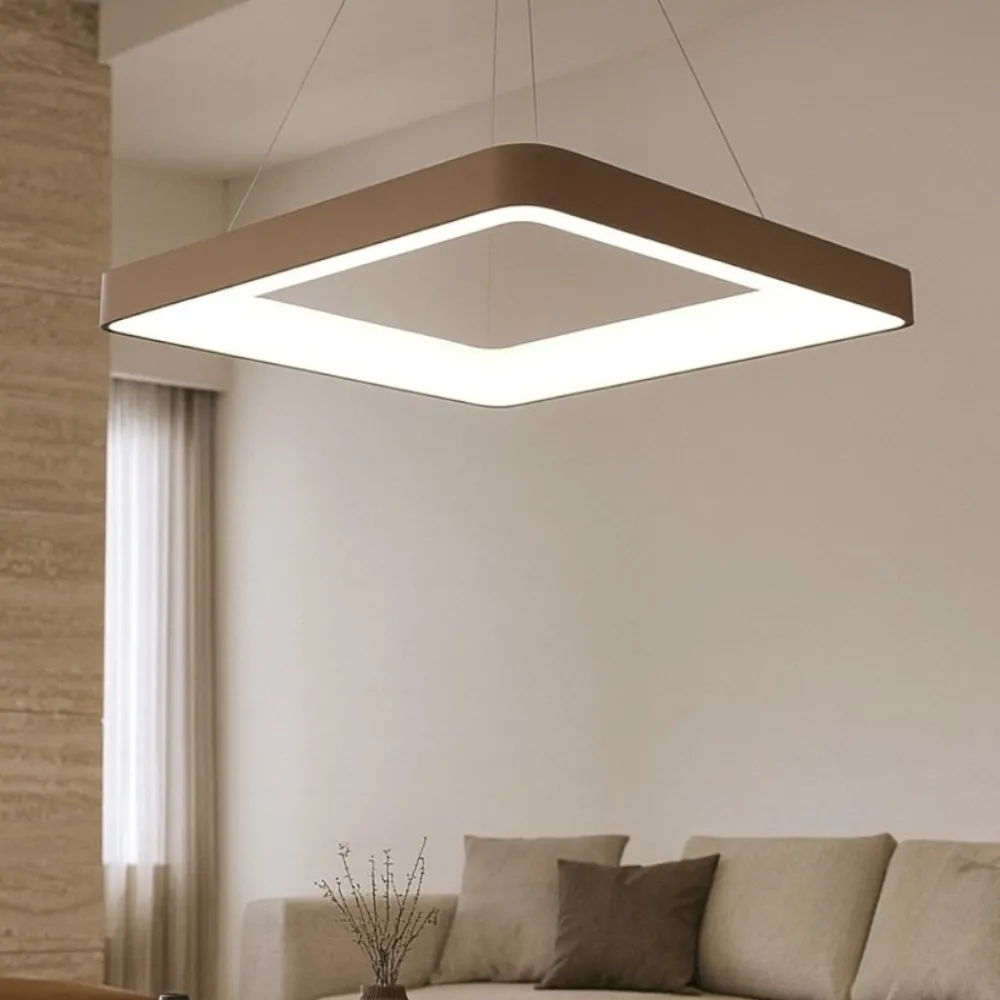 Lampadari Moderni-Vivida International Lampadario inner-s 80 sabbia led 80w 3000k 4000k dimmerabile vivida