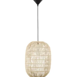 Lampadario Camera Da Letto-Selezionato da Mazzolaluce Lampadario in rattan naturale 30 cm per camera da letto etnica
