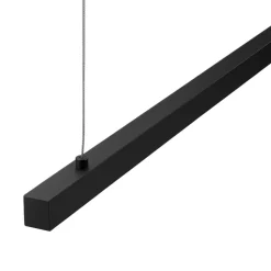 Lampadari Moderni-Perenz Illuminazione Lampadario led barra nero per tavolo scrivania ufficio link perenz