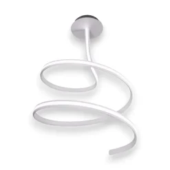Lampadari Moderni-Vivida International Lampadario led bianco 48w 4000k vivida ribbon design