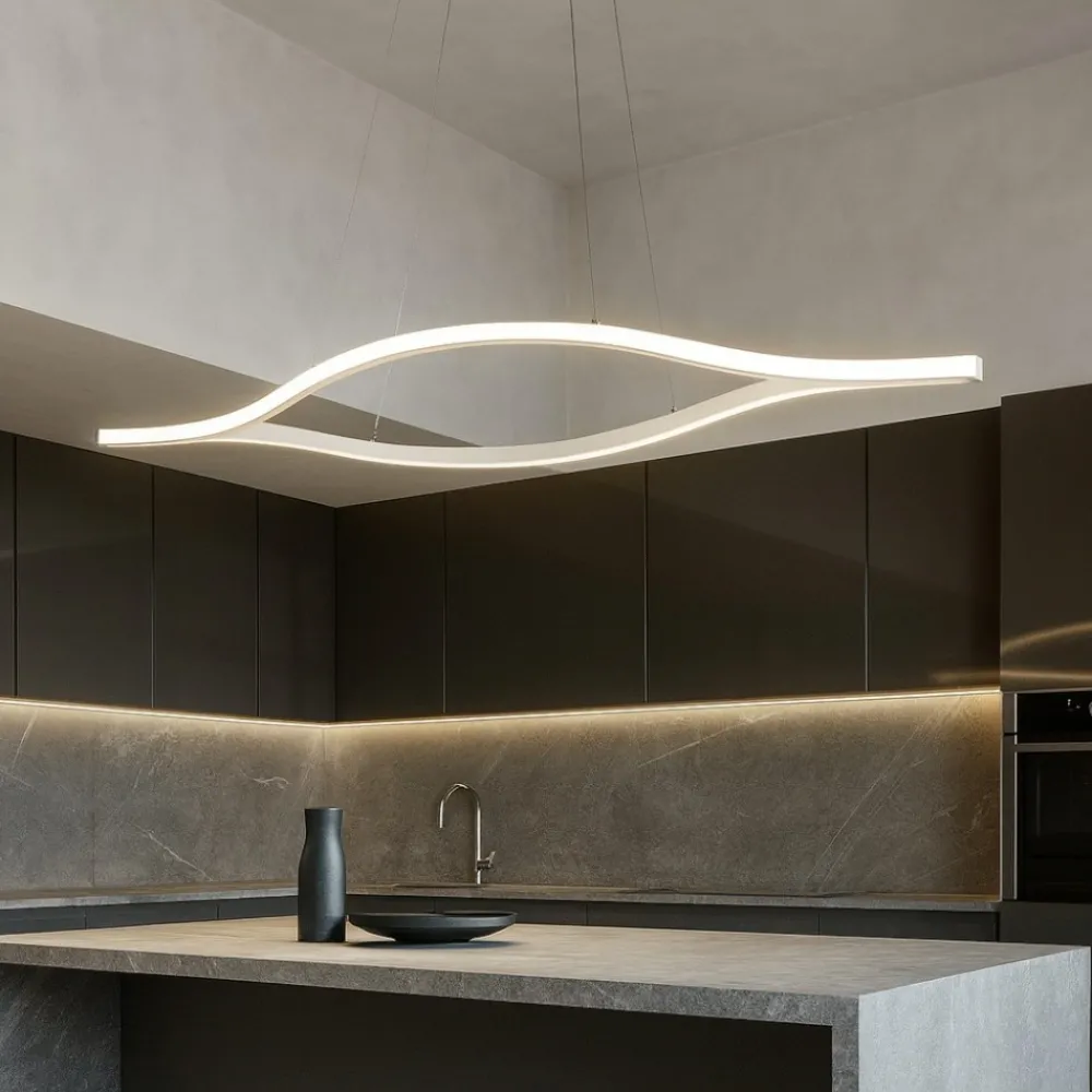 Lampadari Cucina-Vivida International Lampadario led da cucina vivida arrow dimmerabile da 3000k a 6000k