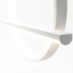 Lampadari Moderni-Selezionato da Mazzolaluce Lampadario led design moderno bianco per soggiorno 50w 3000k