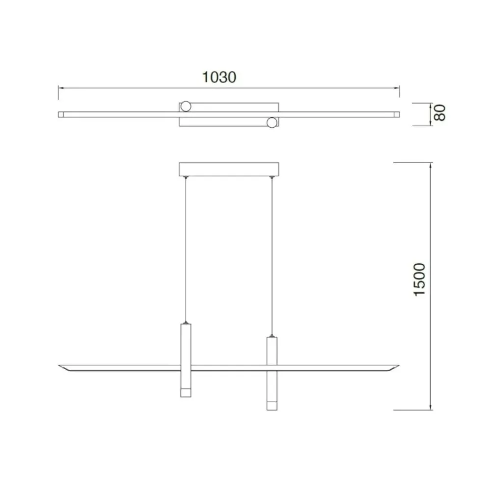 Lampadari Cucina-Selezionato da Mazzolaluce Lampadario led nero per sala da pranzo