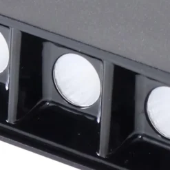 Lampadari Moderni-Selezionato da Mazzolaluce Lampadario led per scrivania ufficio nero 40w 3000k fp