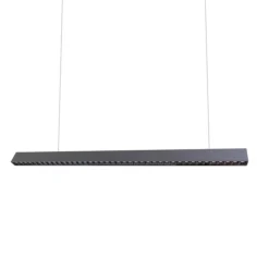 Lampadari Moderni-Selezionato da Mazzolaluce Lampadario led per scrivania ufficio nero 40w 3000k fp