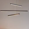 Lampadari Moderni-Selezionato da Mazzolaluce Lampadario led per soggiorno moderno 3000k nero