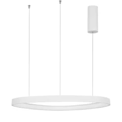 Lampadari Moderni-Selezionato da Mazzolaluce Lampadario led triangolare bianco 48w 3000k moderna