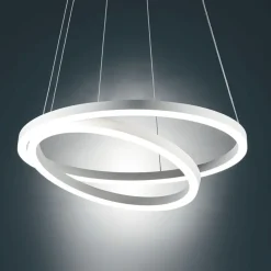 Lampadari Moderni-Vivida International Lampadario led 60w 3000k bianco moderno hurricane vivida