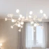 Lampadari Moderni-Selezionato da Mazzolaluce Lampadario led 100w 3000k design moderno bianco per soggiorno