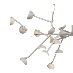 Lampadari Moderni-Selezionato da Mazzolaluce Lampadario led 100w 3000k design moderno bianco per soggiorno