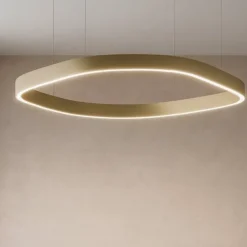 Lampadari Moderni-Gea Luce Lampadario led 60w 3000k verde criseide quadrato