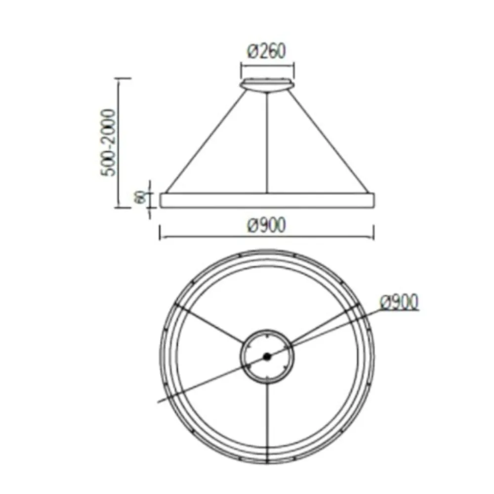 Lampadari Moderni-Selezionato da Mazzolaluce Lampadario led 75w moderno cerchio oro 90cm da 2700k a 5000k con telecomando