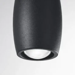 Lampadari Cucina-Fabas Luce Lampadario 5 luci a sospensioni nero per tavolo cucina coco