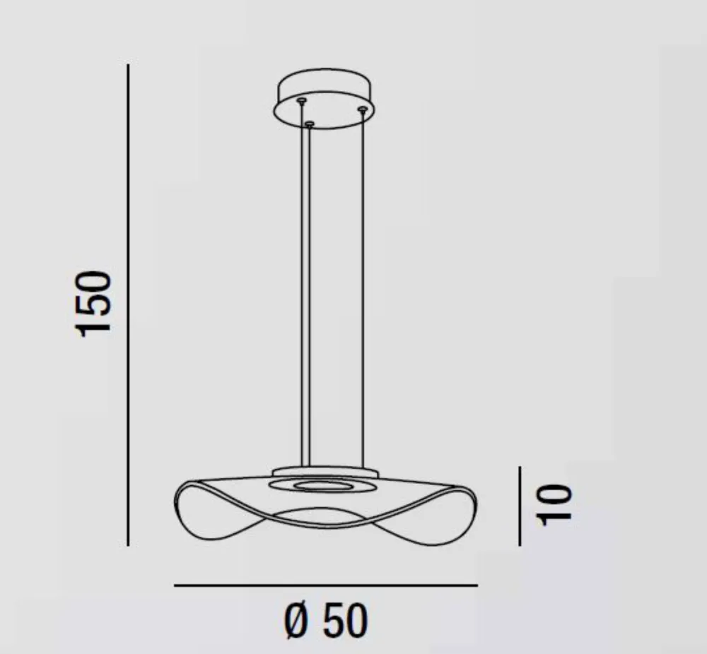 Lampadari Cucina-Perenz Illuminazione Lampadario medusa design per cucina moderna led 30w 3000k