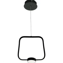 Lampadari Moderni-Ondaluce Lampadario moderno alfa pc nero led