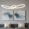 Lampadari Moderni-Selezionato da Mazzolaluce Lampadario moderno bianco led 3000k design
