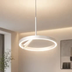 Lampadari Moderni-Vivida International Lampadario moderno bianco vivida meridiana led 17w 3000k 4000k