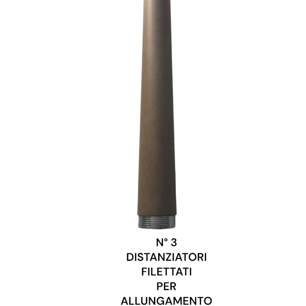 Lampadari Moderni-Top Light Lampadario moderno boomerang tortora
