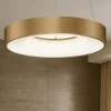 Lampadari Moderni-Selezionato da Mazzolaluce Lampadario moderno 38cm oro cerchio led 30w 3000k