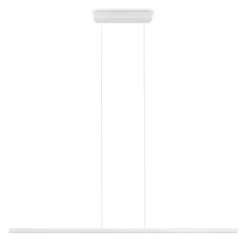 Lampadari Moderni-Linea Light Lampadario moderno da ufficio bianco led 2700k straight