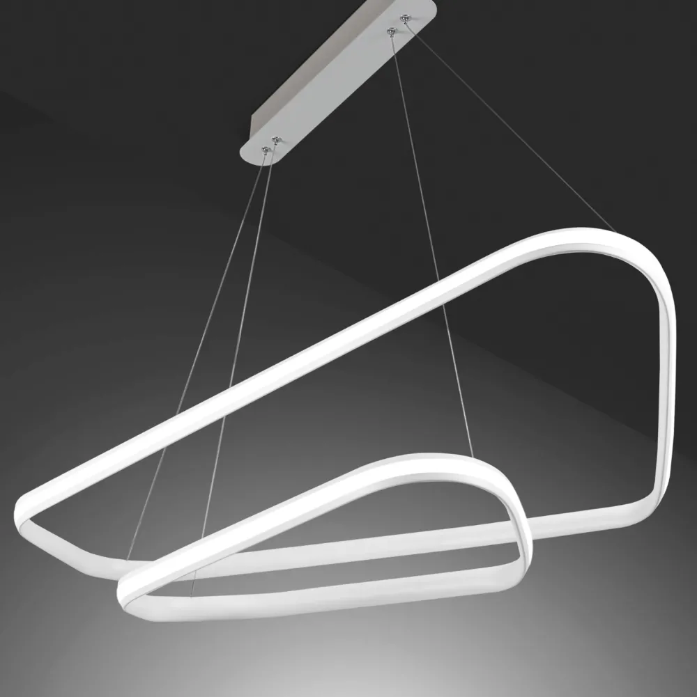 Lampadari Moderni-Vivida International Lampadario moderno design dimmerabile vivida ring led 47w 3000k