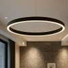 Lampadari Moderni-Gea Luce Lampadario moderno criseide s-g nero led 80w 3000k