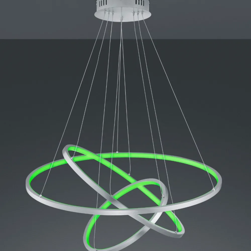 Lampadari Moderni-Selezionato da Mazzolaluce Lampadario moderno intreccio led da 3000k a 6000k rgb