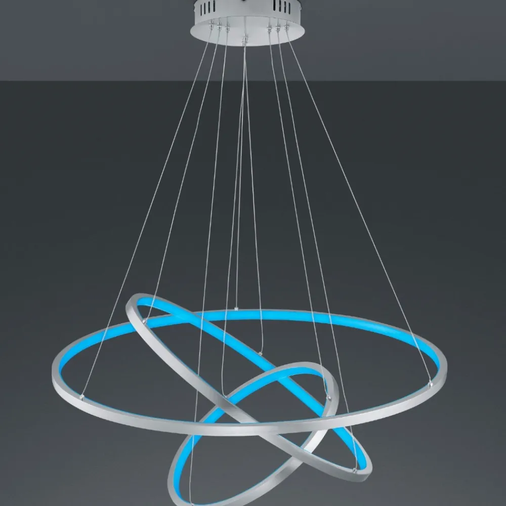 Lampadari Moderni-Selezionato da Mazzolaluce Lampadario moderno intreccio led da 3000k a 6000k rgb