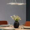 Lampadari Moderni-Affralux Lampadario moderno led bianco flet