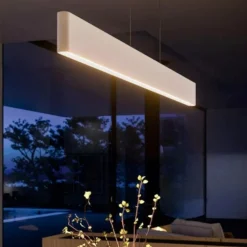 Lampadari Moderni-Linea Light Lampadario moderno led 3000k bianco satori