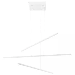 Lampadari Moderni-Linea Light Lampadario moderno led 2700k bianco straight p3
