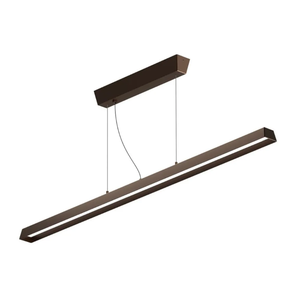 Lampadari Moderni-Linea Light Lampadario moderno led 3000k corten ip65 lira