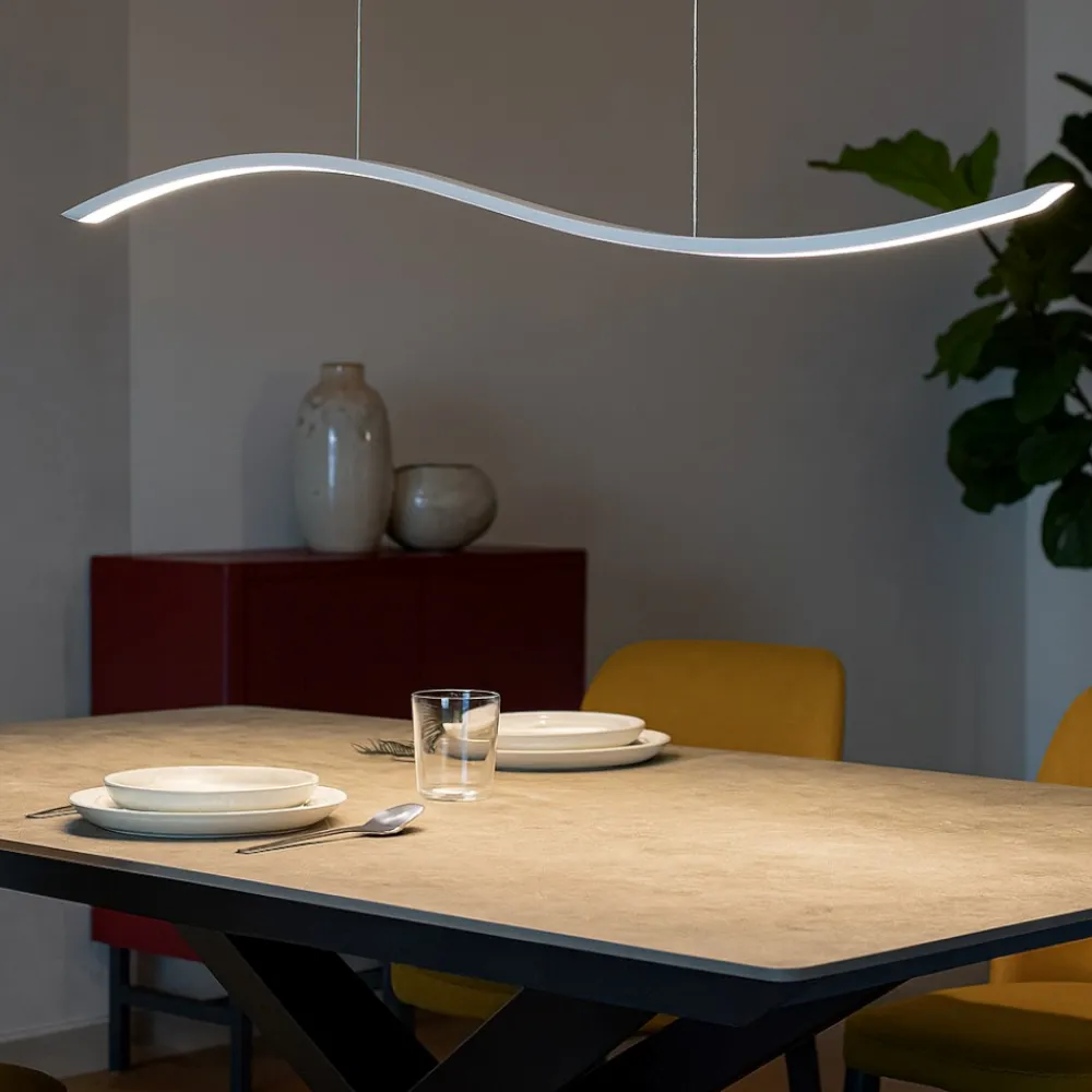 Lampadari Moderni-Vivida International Lampadario moderno led 3000k 4000k bianco vivida lil wave