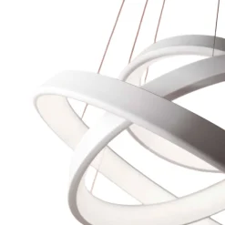 Lampadari Moderni-Affralux Lampadario moderno led 102w 3200k anelli diodi