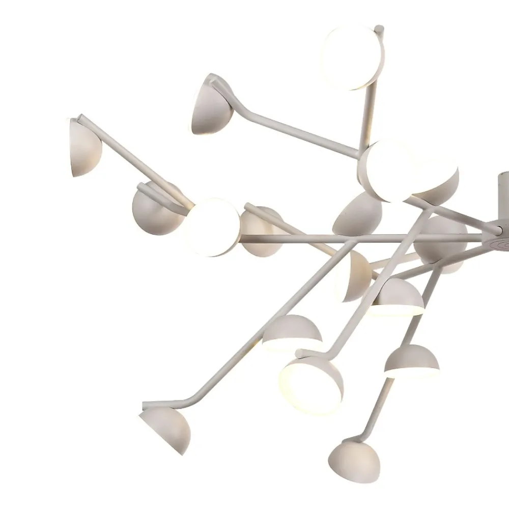 Lampadari Moderni-Selezionato da Mazzolaluce Lampadario moderno led 72w 3000k bianco per soggiorno