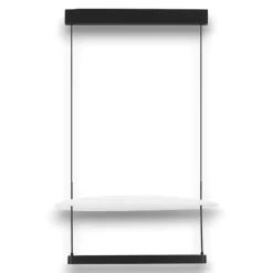 Lampadari Moderni-Selezionato da Mazzolaluce Lampadario moderno led 40w 3000k dimmerabile per sala da pranzo